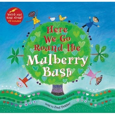 洋書 508 Here We Go Round the Mulberry Bush Here We Go Round The Mulberry Bush PB With CD